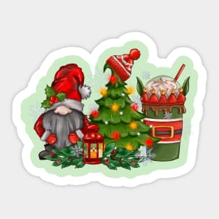 Gnome for Christmas Sticker